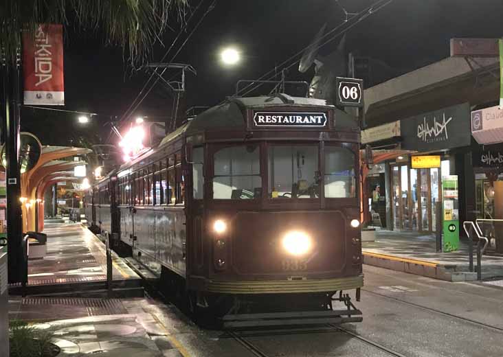 Yarra Trams Class W restaurant car 935